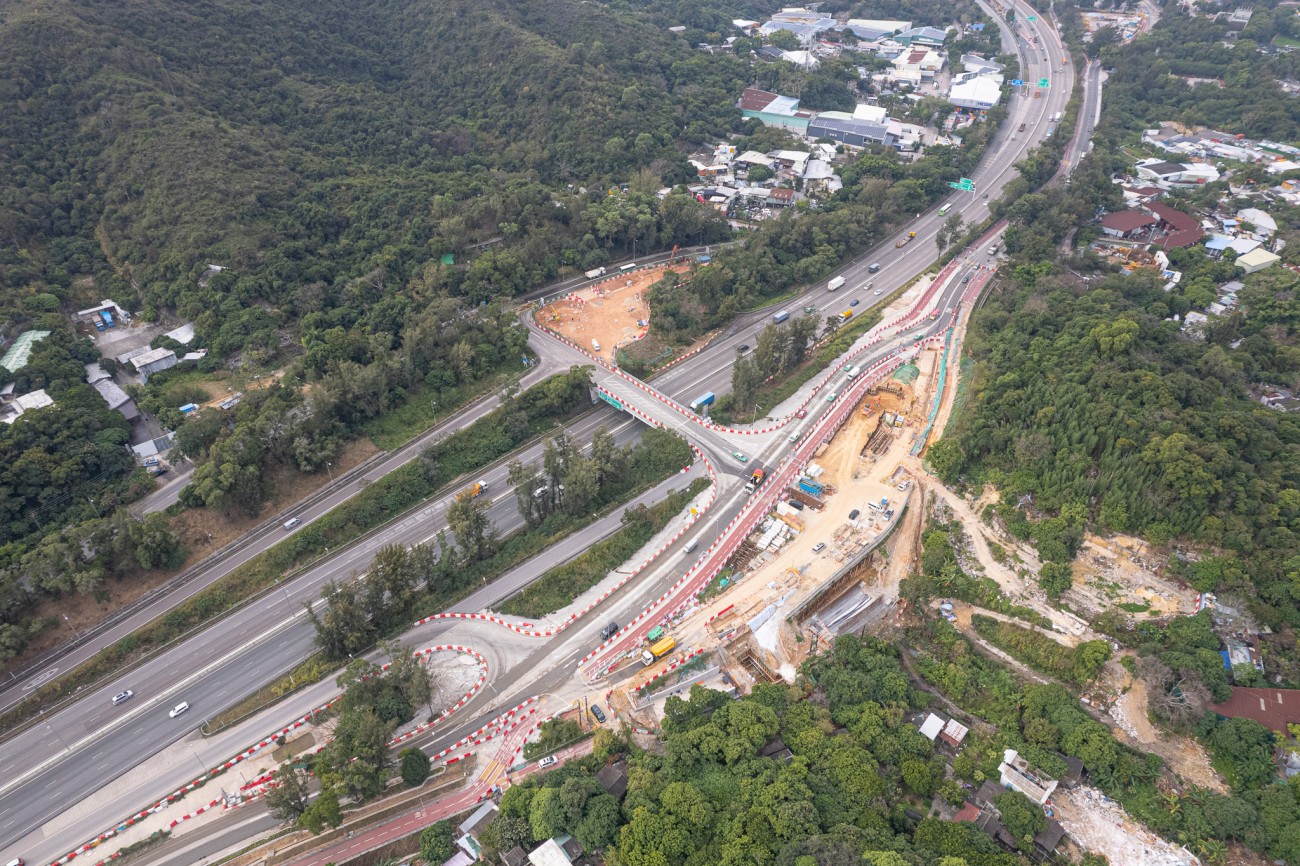2023-01 Construction of Pak Shek Au Interchange