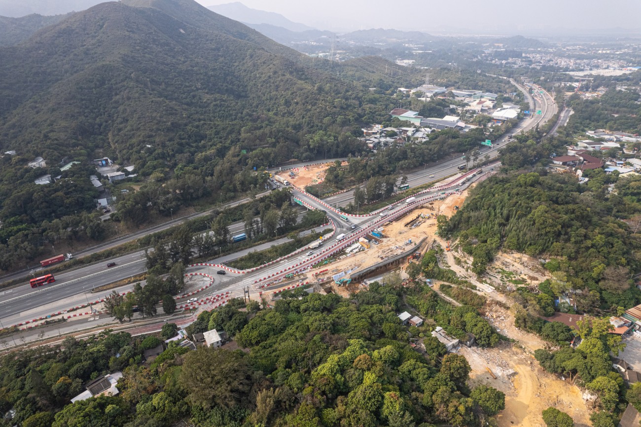2023-02 Construction of Pak Shek Au Interchange