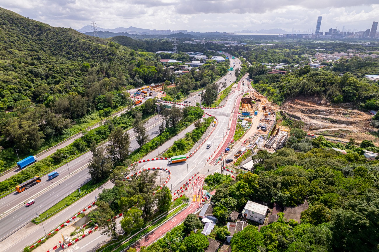 2023-06 Construction of Pak Shek Au Interchange