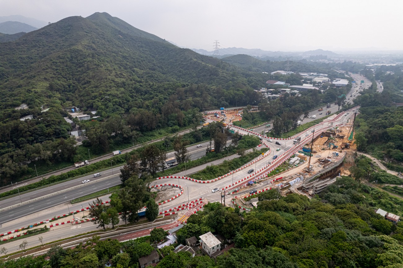2023-05 Construction of Pak Shek Au Interchange