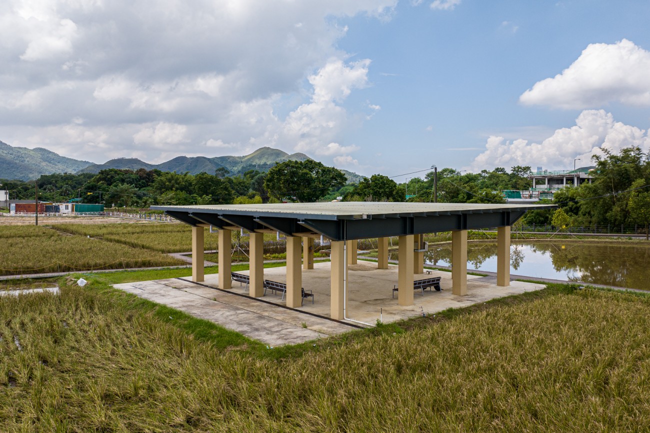 2023-09 Construction of outdoor classroom