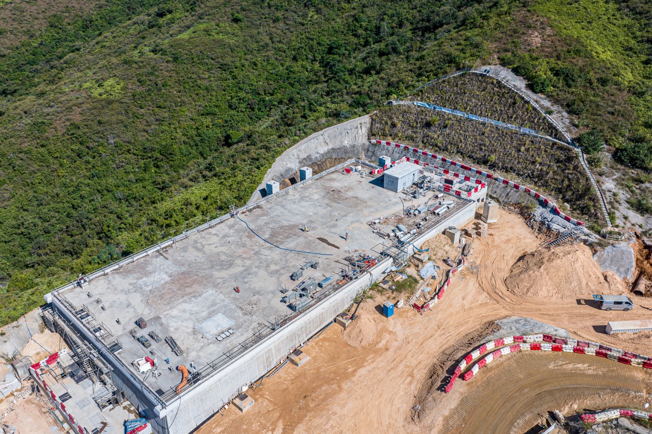 2023-11 Construction of Flushing Water Service Reservoir