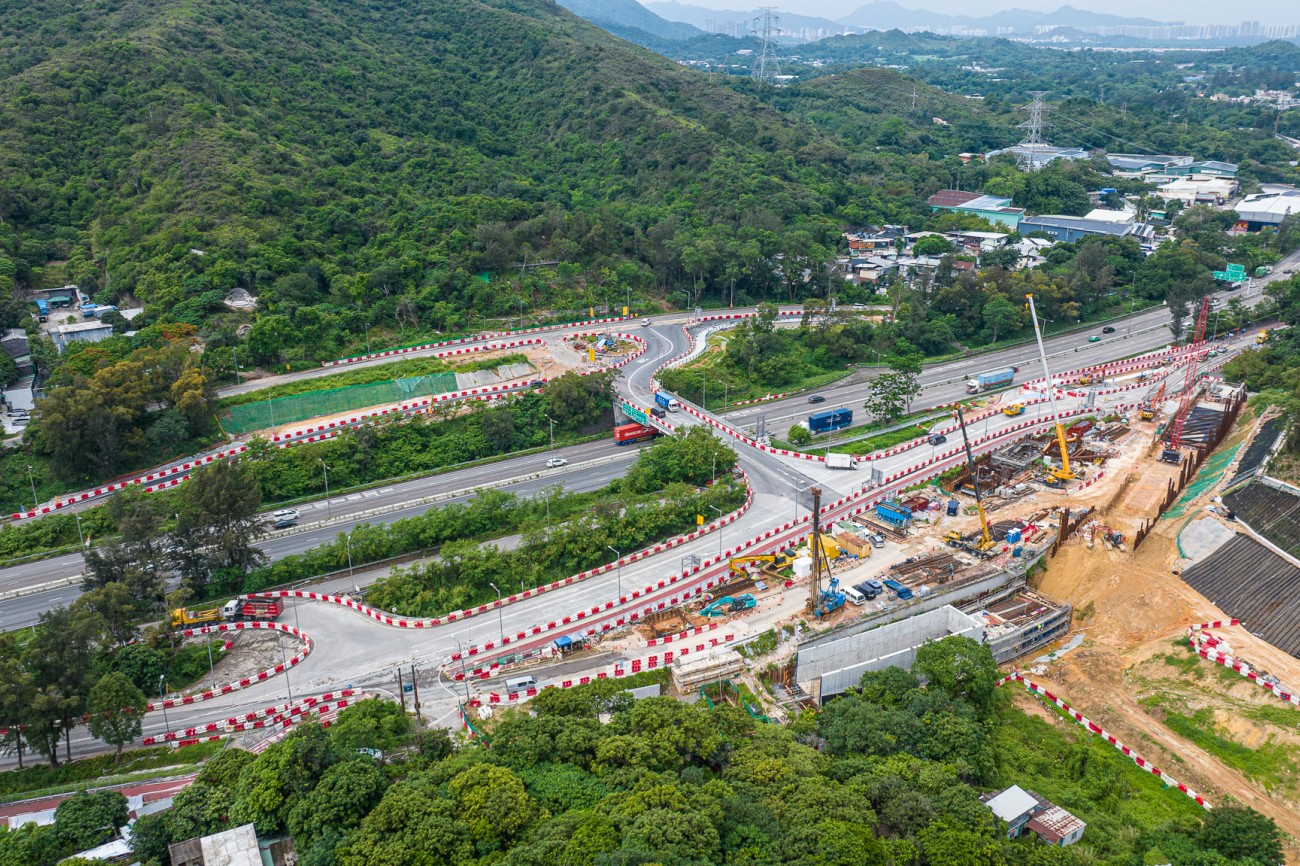2024-05 Construction of Pak Shek Au Interchange